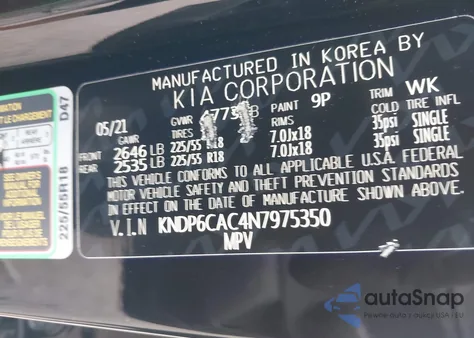 2022 Kia Sportage Nightfall Edition from USA, damaged, VIN KNDP6CAC4N7975350